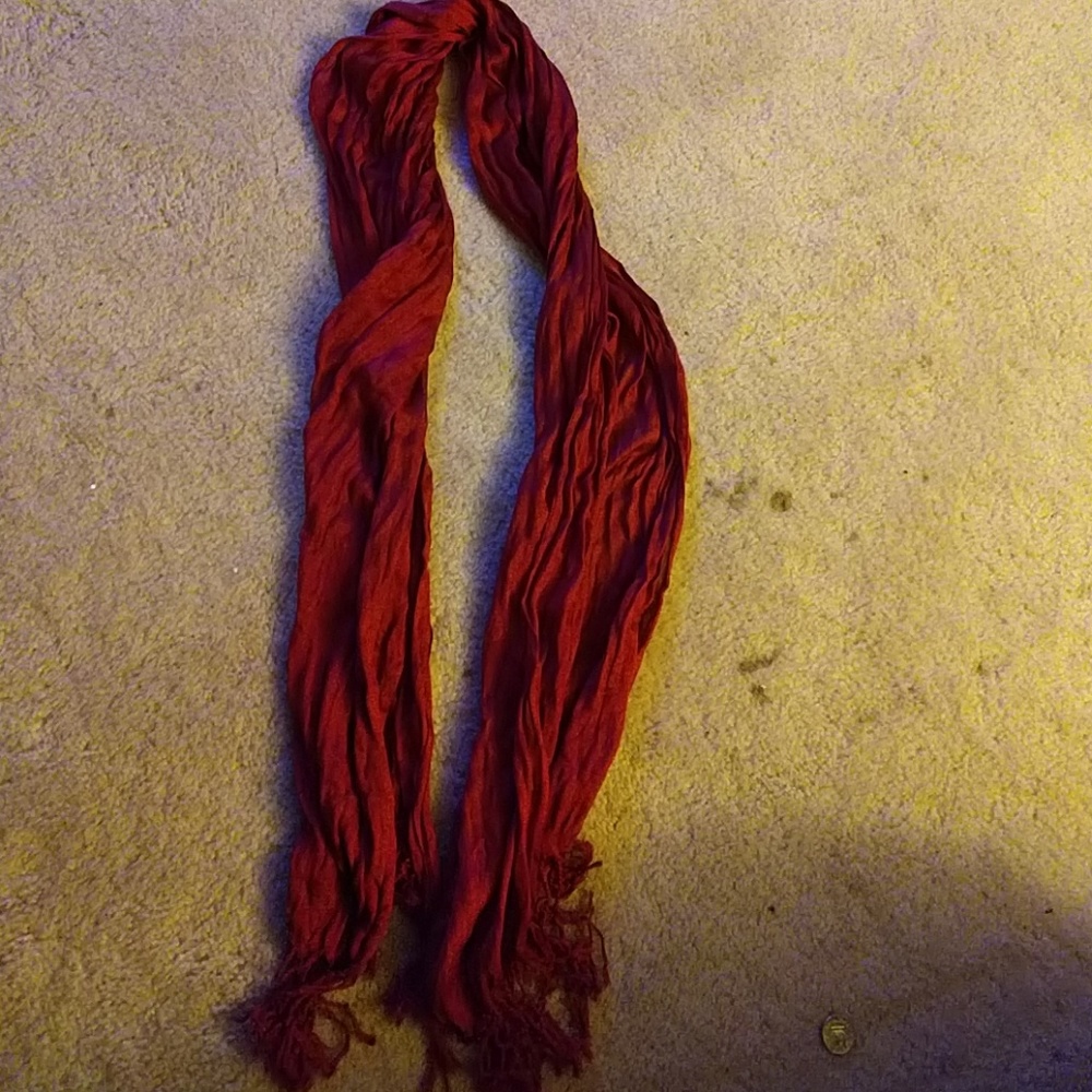 Red scarf